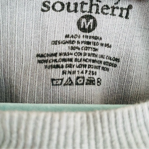 Simply Southern Mama Vibes Leopard Print Lips Graphic Print Textured Sweater - Picture 8 of 9